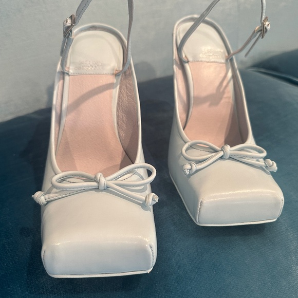 Jeffrey Campbell Light Blue Heels - Picture 3 of 7